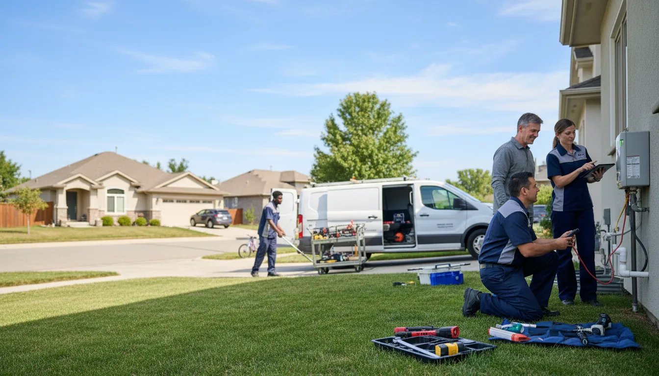 Tankless water heater service in Briceville, TN
